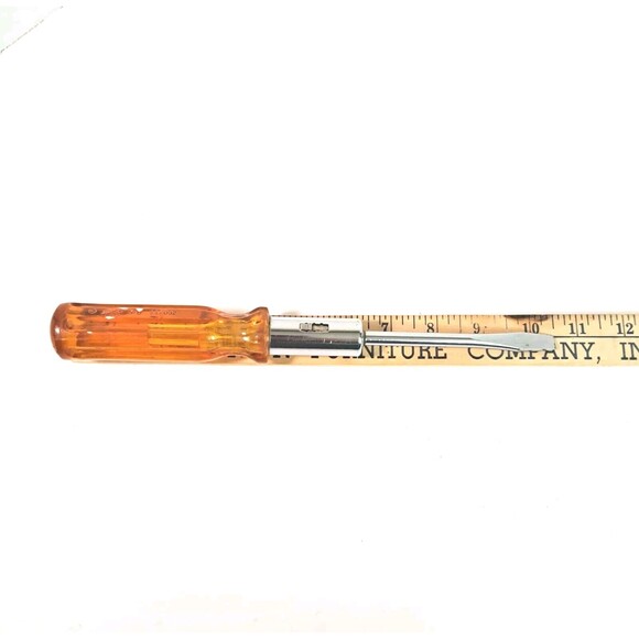 VACO S/B 111002 Vtg Ratcheting Standard Screwdriver Flathead 10.5" Tool Tools - Picture 2 of 4